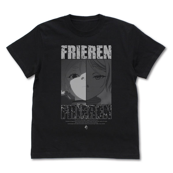 COSPA Frieren: Beyond Journey's End Frieren's Clone T-shirt /BLACK-S image 1