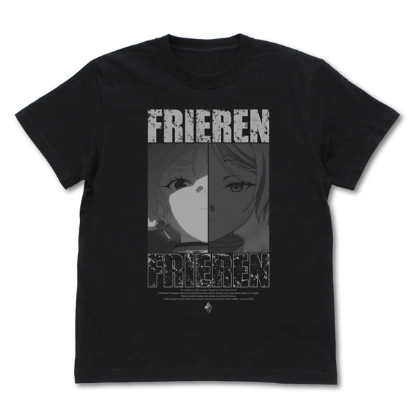 COSPA Frieren: Beyond Journey's End Frieren's Clone T-shirt /BLACK-L รูปภาพ 1