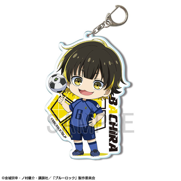 License Agent TV Anime "Bluelock" Big Acrylic Keychain Ver.2 Design 02 (Meguru Bachira) รูปภาพ 1