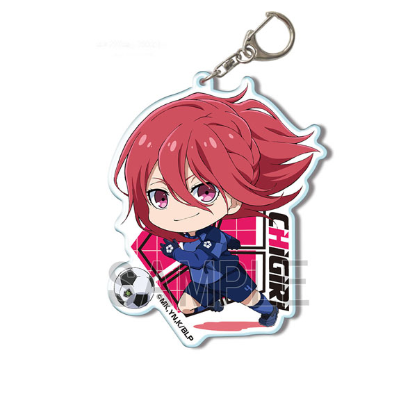 License Agent TV Anime "Bluelock" Big Acrylic Keychain Ver.2 Design 03 (Hyouma Chigiri) รูปภาพ 1