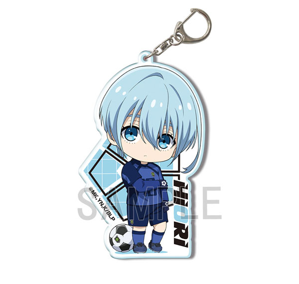License Agent TV Anime "Bluelock" Big Acrylic Keychain Ver.2 Design 07 (You Hiori) Bild 1