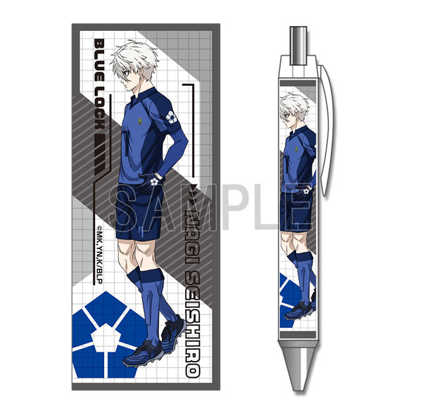 License Agent TV Anime "Bluelock" Ballpoint Pen Ver.2 Design 04 (Seishirou Nagi)