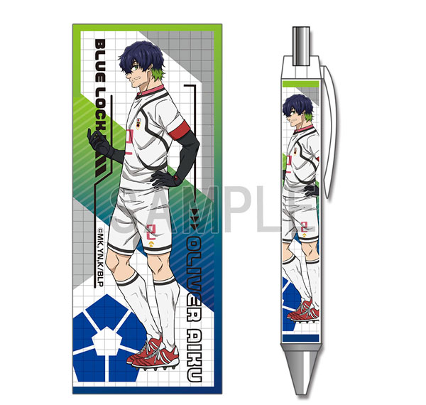 License Agent TV Anime "Bluelock" Ballpoint Pen Ver.2 Design 10 (Oliver Aiku) รูปภาพ 1