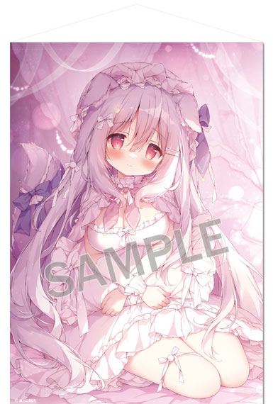 Brendream Komamochi Momozu B1 Wall Scroll -Sweet Night- Lila-chan