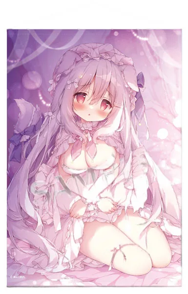 Brendream Komamochi Momozu B1 Wall Scroll -Sweet Night- Lila-chan ExtraEdition 图片 1