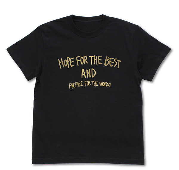 COSPA Girls Band Cry Nina Iseri's "HOPE FOR THE BEST" T-shirt /BLACK-M รูปภาพ 1