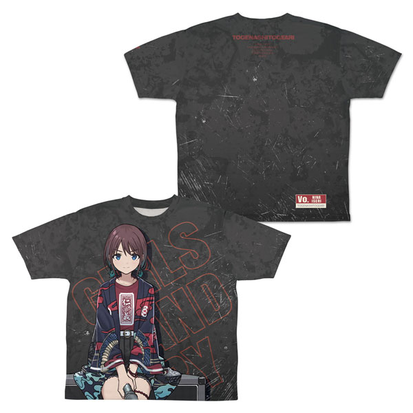 COSPA Girls Band Cry New Illustration Nina Iseri Double-sided Full Graphic T-shirt Artist Photo Ver.-M