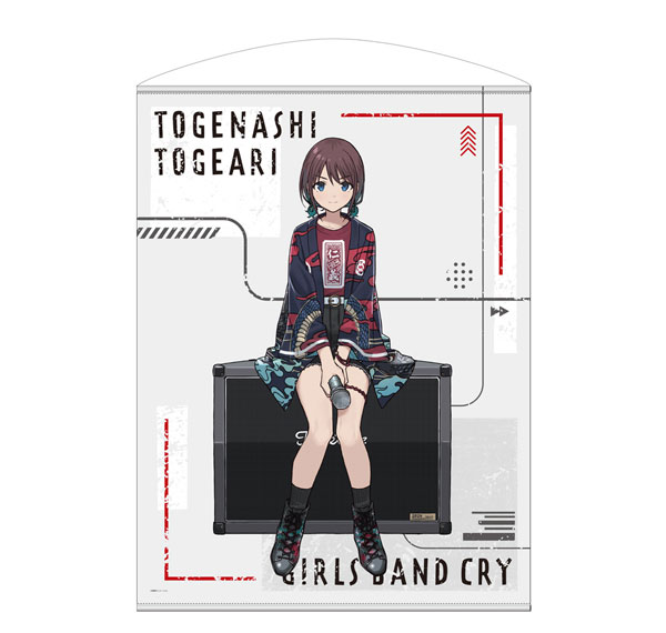 COSPA Girls Band Cry New Illustration Nina Iseri 100cm Wall Scroll Artist Photo Ver. Bild 1