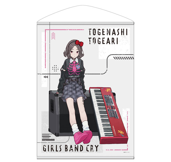 COSPA Girls Band Cry New Illustration Tomo Ebizuka B2 Wall Scroll Artist Photo Ver. Bild 1