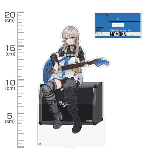 COSPA Girls Band Cry New Illustration Momoka Kawaragi Acrylic Stand (Large) Artist Photo Ver. Bild 1