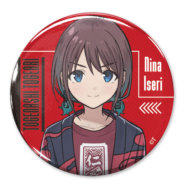 COSPA Girls Band Cry New Illustration Nina Iseri 65mm Tin Badge Artist Photo Ver. hình ảnh 1