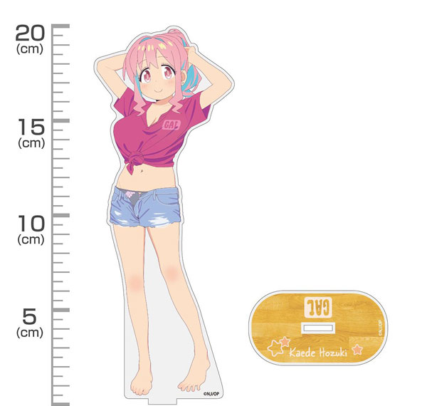 COSPA Onii-chan wa Oshimai! New Illustration Kaede Hozuki Acrylic Stand (Large) Getting Dressed After a Bath Ver. รูปภาพ 1