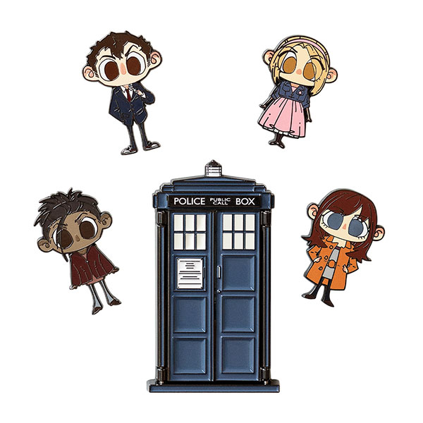 SCIFI Fanspace Doctor Who 10th Doctor Series Magnet Bild 1