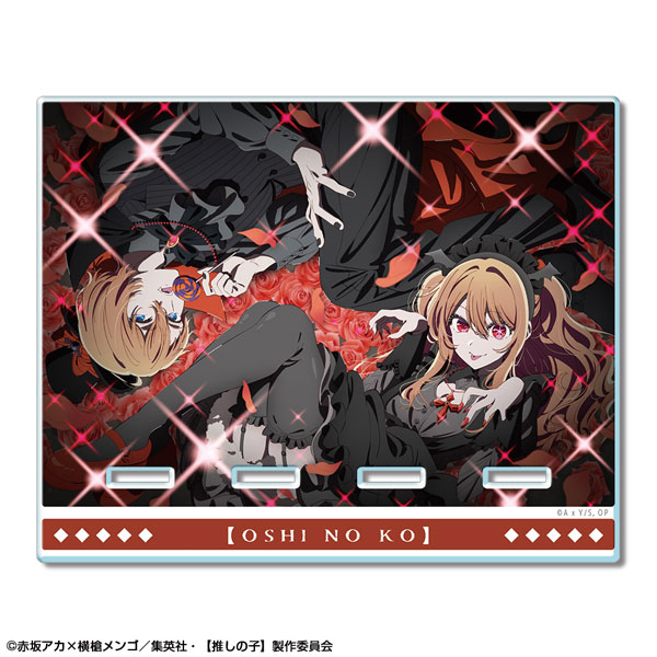 License Agent TV Anime [Oshi no Ko] Acrylic Smartphone Stand Ver.2 Design 09 (Aqua & Ruby /B) 图片 1