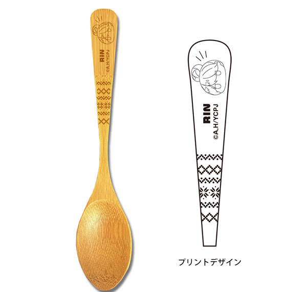 License Agent Yuru Camp SEASON3 Bamboo Spoon Design 02 (Rin Shima) Bild 1