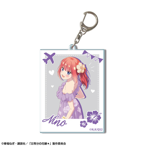 License Agent The Quintessential Quintuplets * Big Acrylic Keychain Design 04 (Nino Nakano /B)