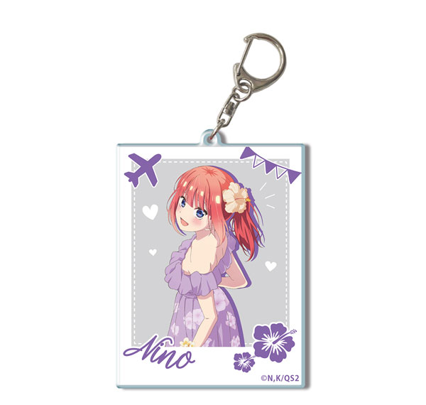 License Agent The Quintessential Quintuplets * Big Acrylic Keychain Design 04 (Nino Nakano /B) รูปภาพ 1