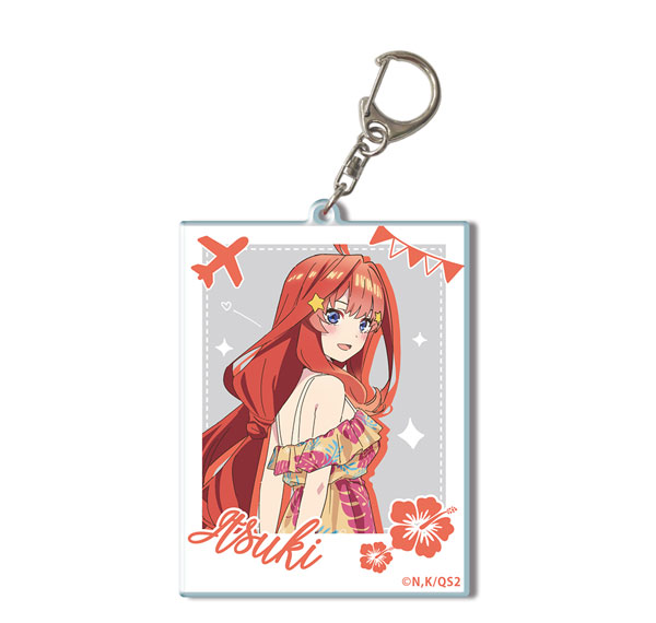 License Agent The Quintessential Quintuplets * Big Acrylic Keychain Design 09 (Itsuki Nakano /A) Bild 1