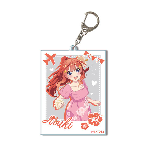 License Agent The Quintessential Quintuplets * Big Acrylic Keychain Design 10 (Itsuki Nakano /B)