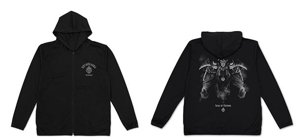 COSPA OVERLORD: The Sacred Kingdom Movie Ainz Thin Dry Hoodie Despair Aura Ver./BLACK-M