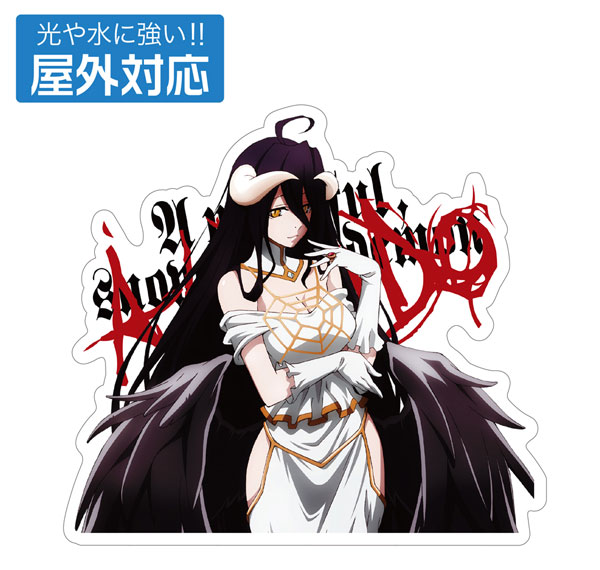 COSPA OVERLORD: The Sacred Kingdom Movie Albedo Outdoor Compatible Sticker รูปภาพ 1