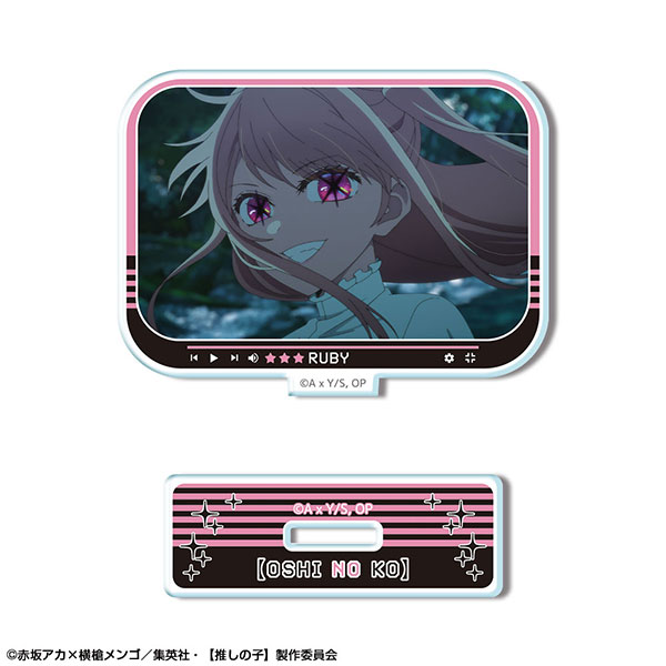 License Agent TV Anime [Oshi no Ko] Mini Acrylic Stand Ver.4 Design 04 (Ruby /B) 圖片 1