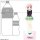 Curtain Damashii Sen no Hatou, Tsukisome no Kouki Jumbo Acrylic Stand (Kanami Tokita) hình ảnh 2