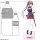Curtain Damashii Sen no Hatou, Tsukisome no Kouki Jumbo Acrylic Stand (Hotori Ino) รูปภาพ 2