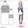 Curtain Damashii Sen no Hatou, Tsukisome no Kouki Jumbo Acrylic Stand (Mutsumi Sarashina) Bild 2