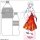 Curtain Damashii Sen no Hatou, Tsukisome no Kouki Jumbo Acrylic Stand (Sekka Yagi) Bild 2