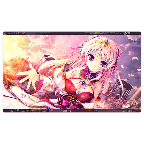 Curtain Damashii Sen no Hatou, Tsukisome no Kouki Rubber Mat (Akari Miyakuni / Oath)