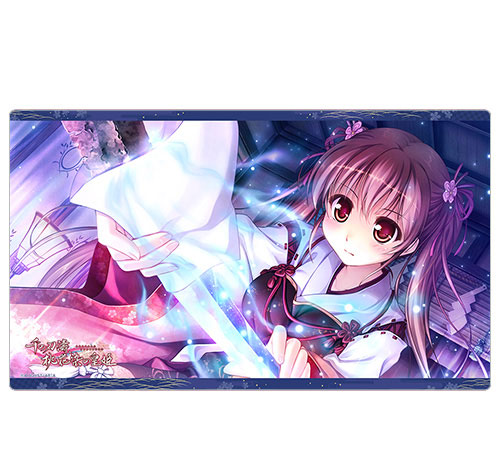 Curtain Damashii Sen no Hatou, Tsukisome no Kouki Rubber Mat (Kotone Shiinoha / Sharpening) Bild 1