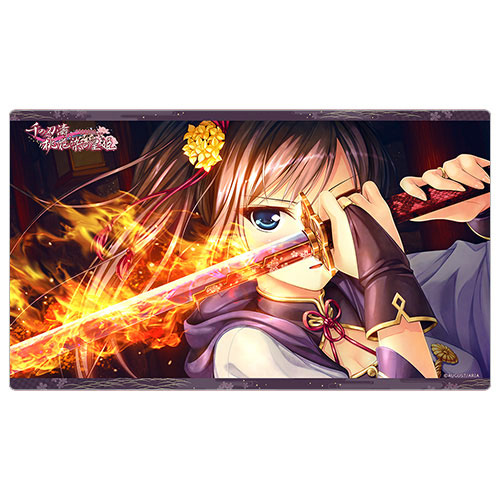 Curtain Damashii Sen no Hatou, Tsukisome no Kouki Rubber Mat (Hotori Ino / Shiranui)