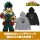 COSPA TV Anime "My Hero Academia" Izuku Midoriya College Pullover Hoodie /MIX GRAY-XL gambar 2