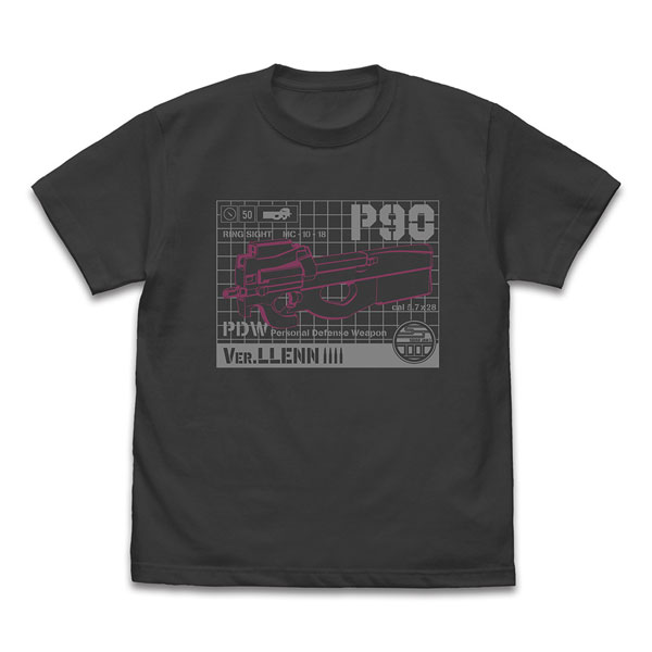 COSPA Sword Art Online Alternative Gun Gale Online II P-chan (P90) T-shirt /SUMI-L