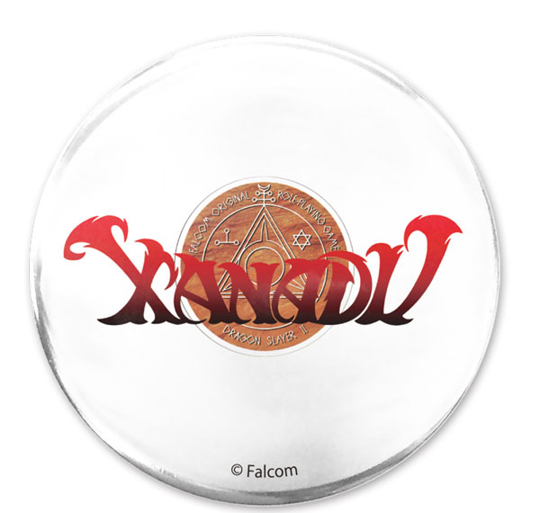 COSPA Xanadu Logo 65mm Tin Badge Bild 1