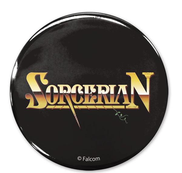COSPA Sorcerian Logo 65mm Tin Badge รูปภาพ 1