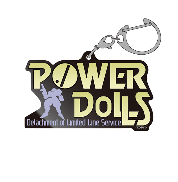 COSPA POWER DoLLS Logo Acrylic Multi Keychain gambar 1
