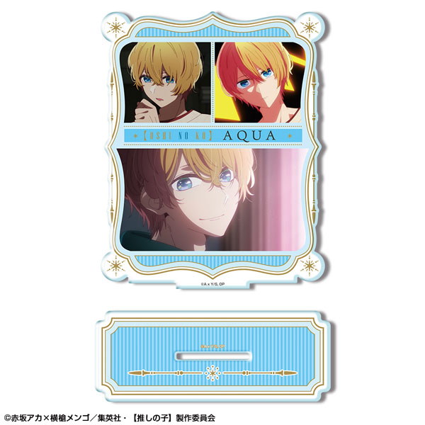 License Agent TV Anime [Oshi no Ko] Acrylic Stand Ver.4 Design 01 (Aqua)