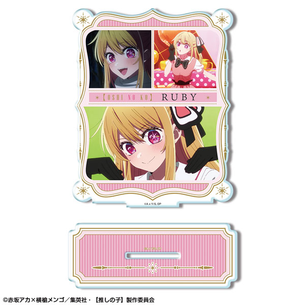 License Agent TV Anime [Oshi no Ko] Acrylic Stand Ver.4 Design 02 (Ruby)