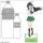 Curtain Damashii Girls und Panzer das Finale New Illustration Jumbo Acrylic Stand (Hana Isuzu / School Uniform) Bild 2