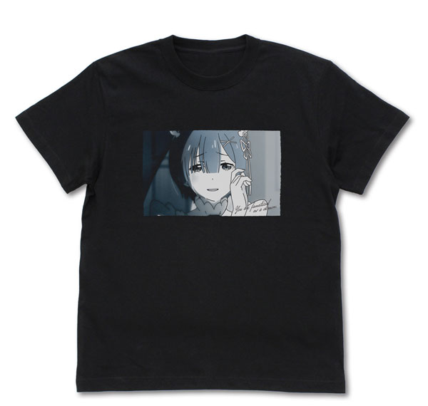 COSPA Re:ZERO -Starting Life in Another World- Oni Gakatte masune Photo T-shirt /BLACK-XL Bild 1