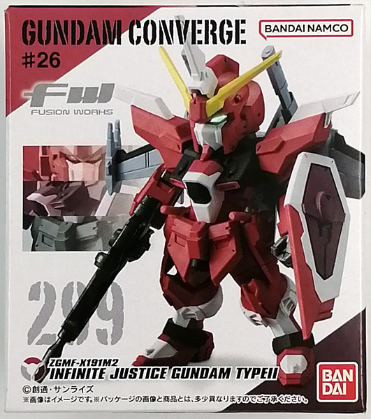 Bandai FW GUNDAM CONVERGE #26 Infinite Justice Gundam Type II