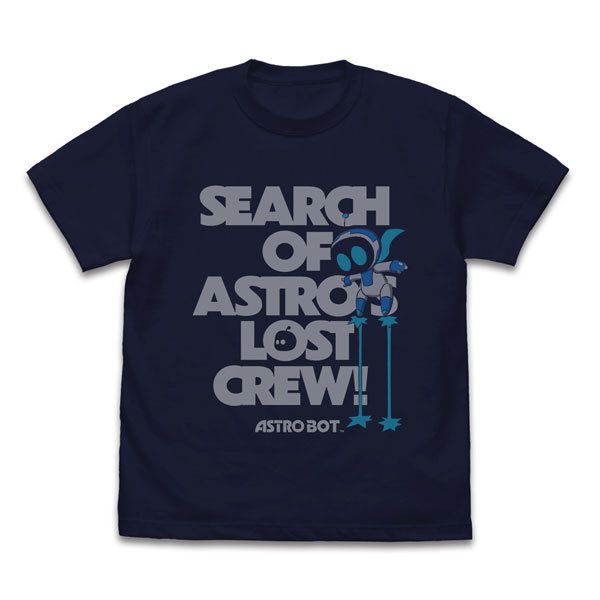 COSPA ASTRO BOT Search of Astro Lost Crew T-shirt /NAVY-XL