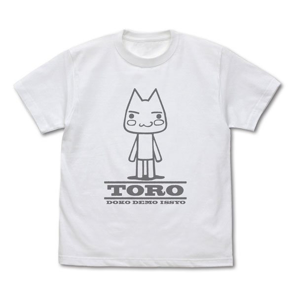 COSPA Dokodemo Issho Toro Vintage T-shirt /WHITE-S Bild 1