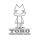COSPA Dokodemo Issho Toro Vintage T-shirt /WHITE-S Bild 3