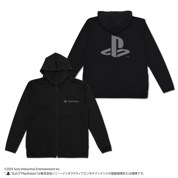 COSPA PlayStation Thin Dry Hoodie for PlayStation /BLACK-M imagen 1