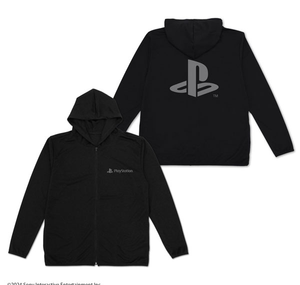 COSPA PlayStation Thin Dry Hoodie for PlayStation /BLACK-XL รูปภาพ 1