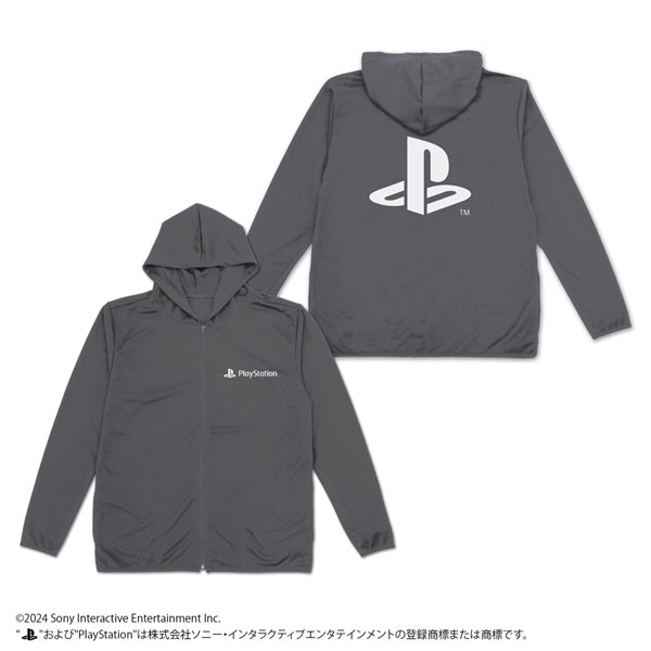 COSPA PlayStation Thin Dry Hoodie for PlayStation /GRAY-XXL imagen 1