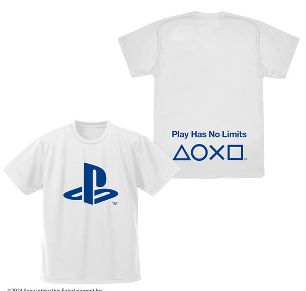 COSPA PlayStation Dry T-shirt for PlayStation /WHITE-L รูปภาพ 1